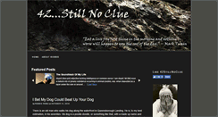 Desktop Screenshot of 42stillnoclue.com